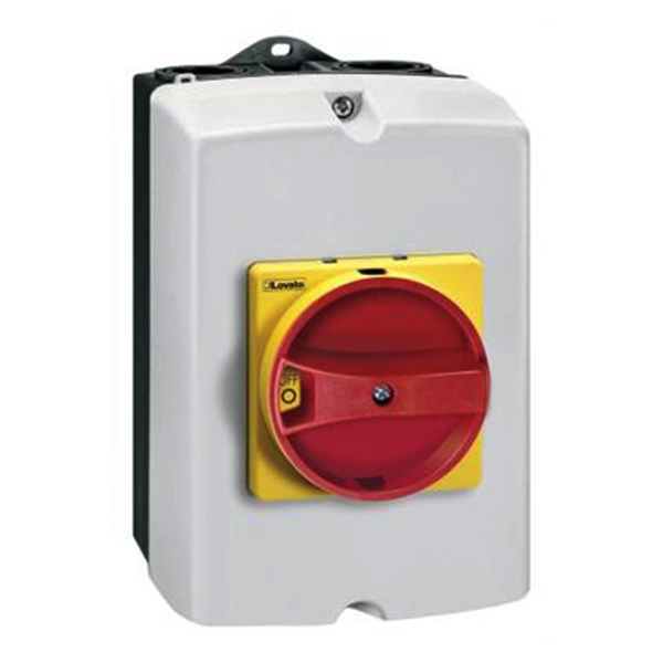 Lovato Rotary Isolator AC IP65 16a 3P RIPE