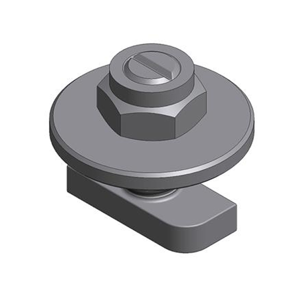 Van Der Valk SS hammerhead bolt M8x20mm + lock nut